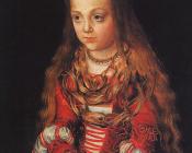大卢卡斯 克拉纳赫 : Portrait of a Saxon Princess